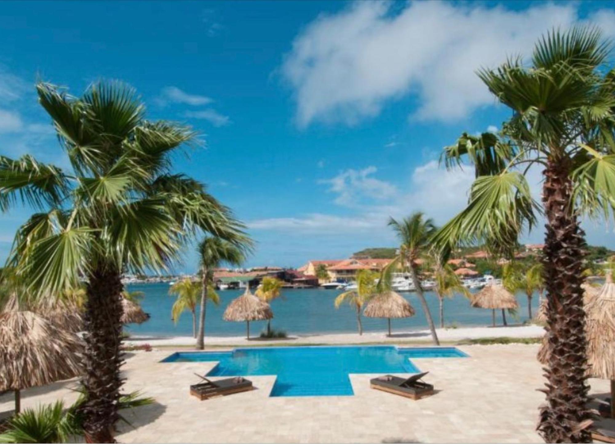 Spanish Water View Apartment Willemstad Kültér fotó
